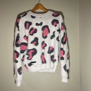SIMPLY SOUTHERN Cheetah Print Sweater